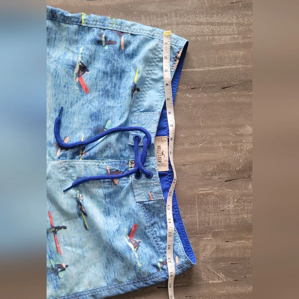 Hollister Men Surf Board Shorts Size L - Picture 6 of 16